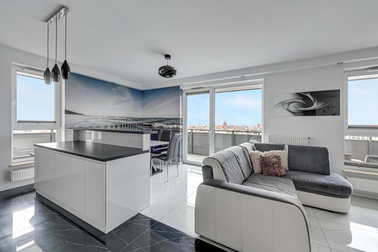Grand Apartments - Luxury Apartment On The 11Th Floor With A View Of The Old Town Gdansk Exterior foto